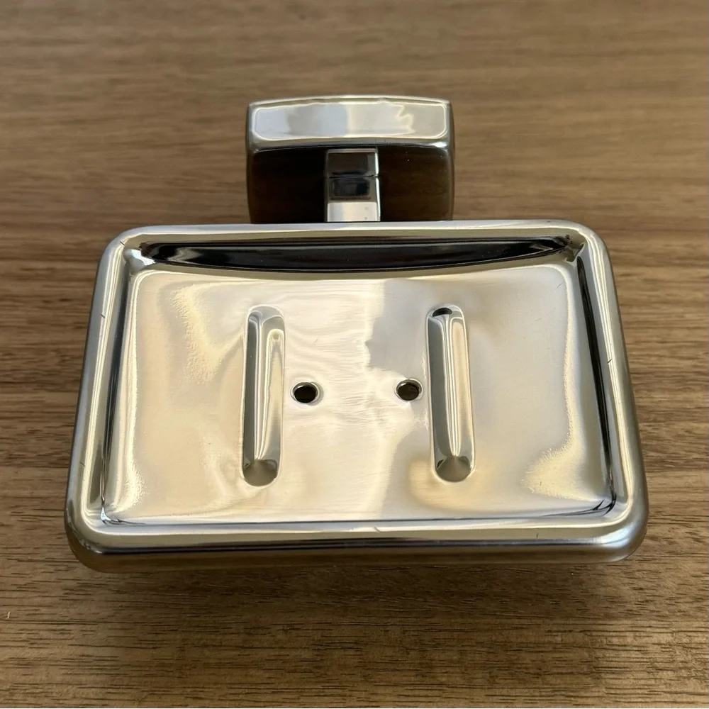 Moen P1760 Stainless Steel‎ Wallmount Soap Holder, Stainless